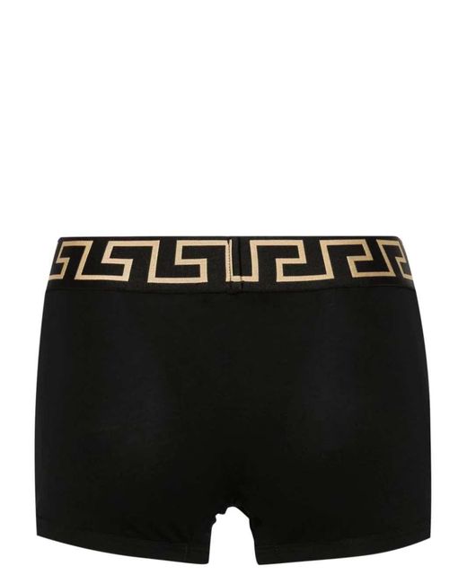 Versace Black Set Of 2 Medusa Jacquard Briefs