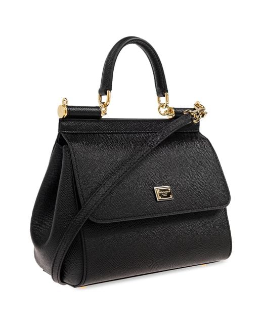 Dolce & Gabbana Black Medium Sicily