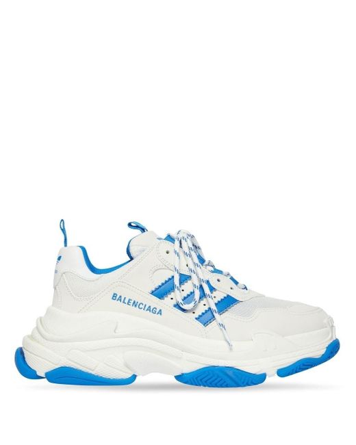 adidas x Balenciaga Blue Triple S Turnschuhe