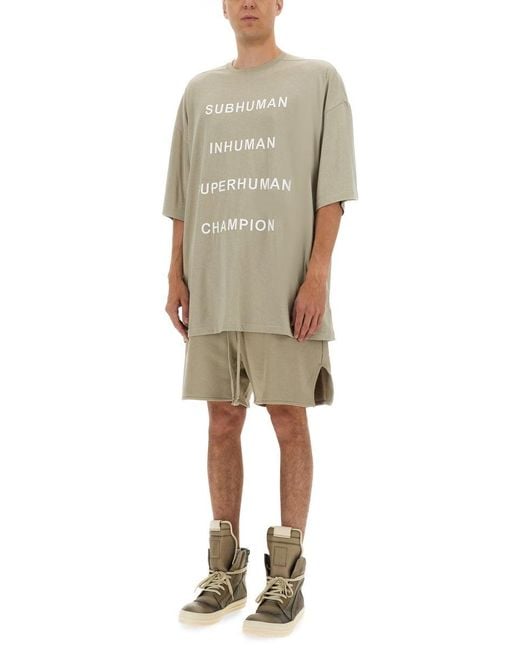 Champion x Rick Owens Natural T Shirt Tommy