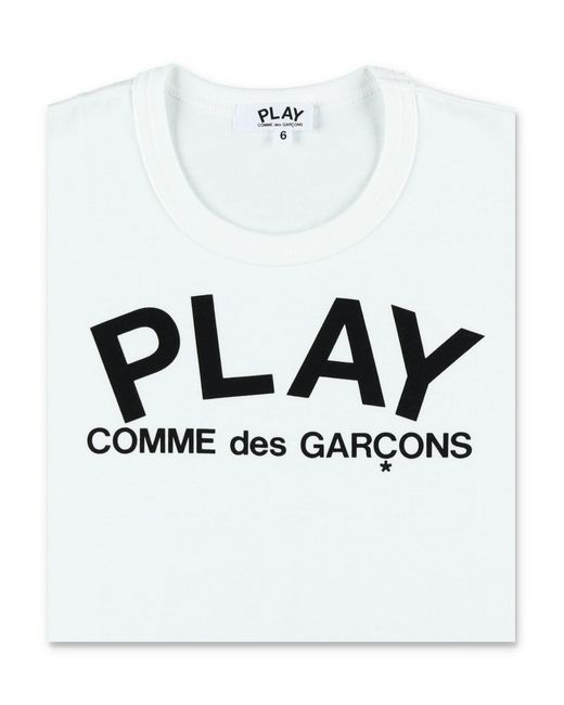 COMME DES GARÇONS PLAY Gray T Shirts And Polos