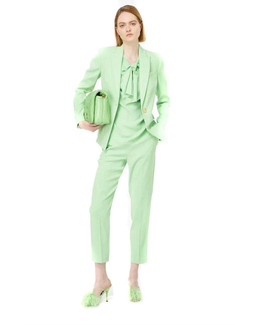 Pinko Green Parano Trousers