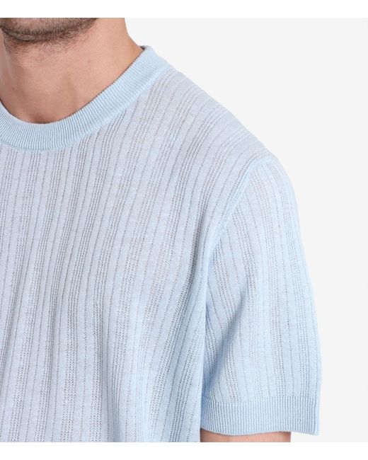Paolo Pecora Blue T Shirts And Polos