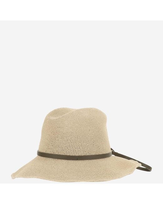 Filippo Catarzi 1910 Natural Paper Hat With Logo