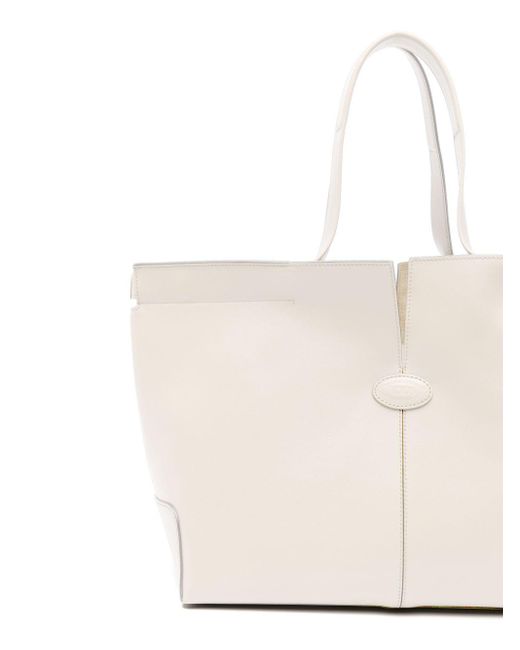 Tod's Natural Einkaufstasche Von Bag Folio