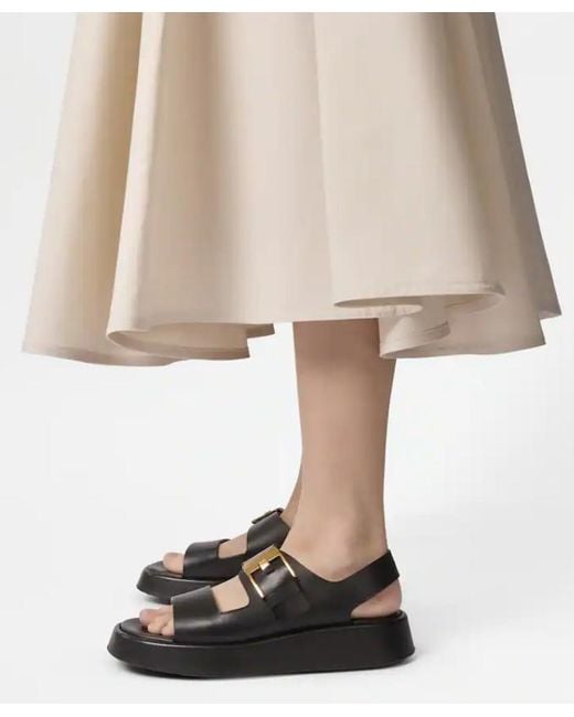 Tod's Black Sandals