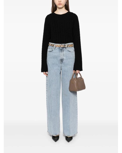 Totême Blue Wide Leg Jeans