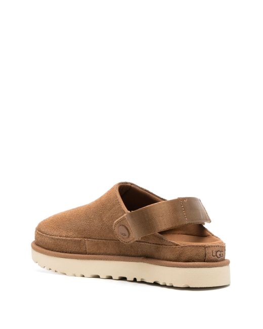 Ugg Brown W Goldenstar Clog