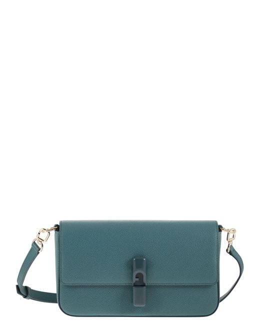 Furla Green Iride Shoulder Bag S