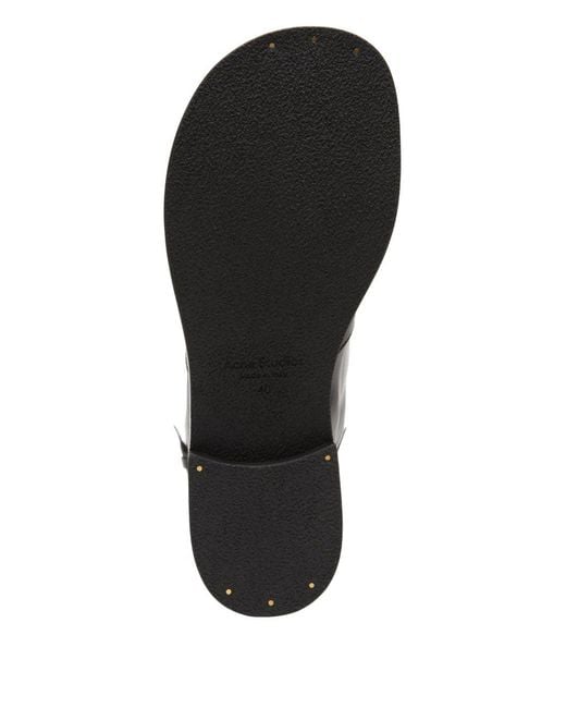 Acne Black Fn Wn Shoe001051