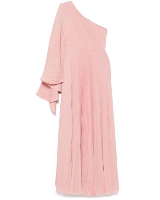 Solace London Pink Maci Maxikleid