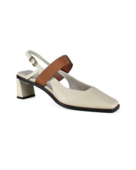 ANEST COLLECTIVE Brown Kidskin Sandals