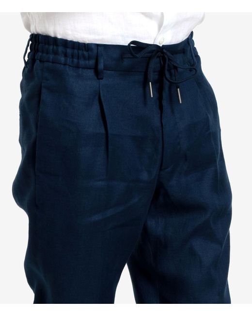 Tagliatore Blue Trousers