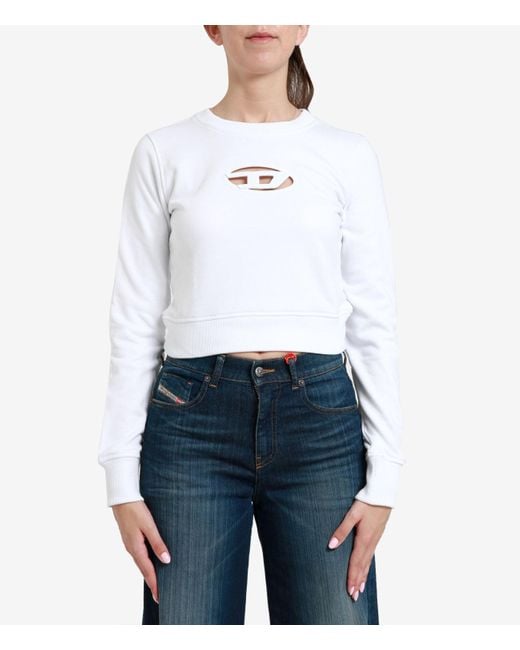 DIESEL White Sweaters