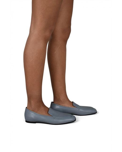 ANEST COLLECTIVE Blue Slip-On Kidskin