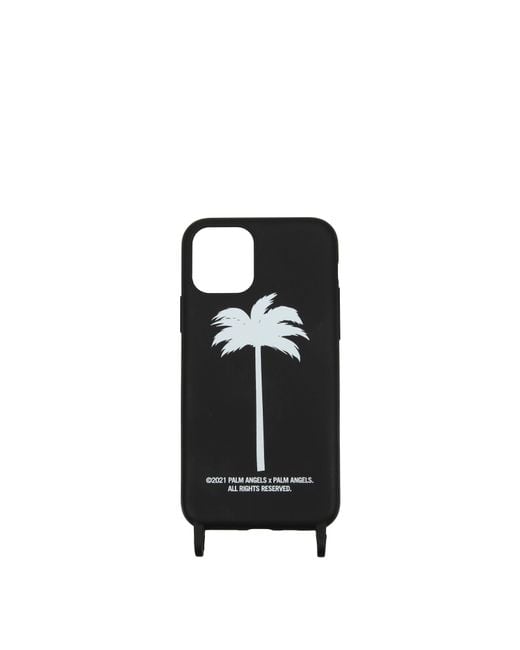 Palm Angels Black Porta I Phone I Phone 12 Polypropylene
