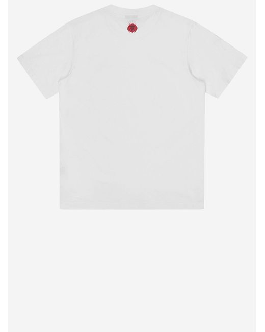 ICECREAM White Cotton T Shirt With Logo for men