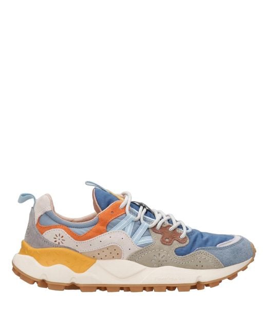 Flower Mountain Blue Sneakers for men