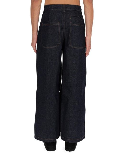 YMC Black Replacement Jeans for men