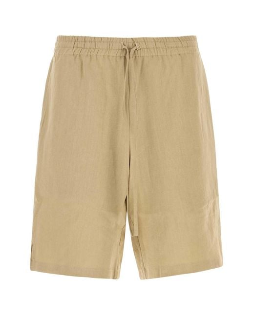 LeKasha Natural Shorts With Cordons for men