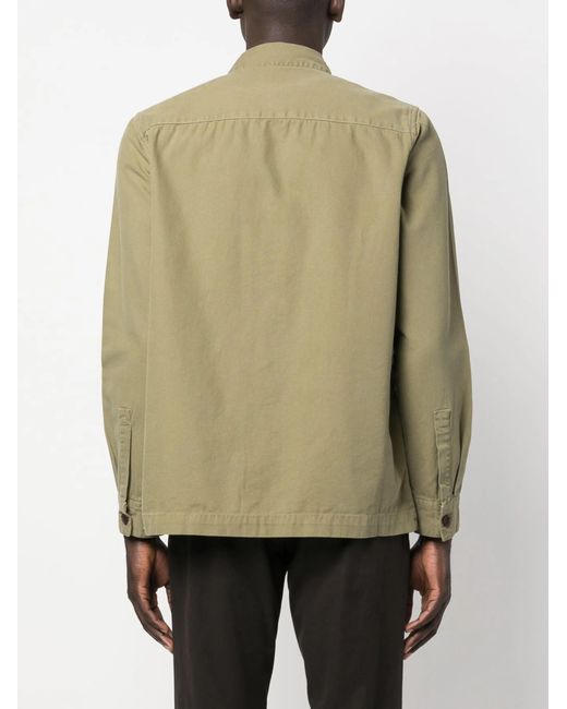Barbour Green Washed Overshirt
