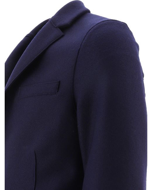 Harris Wharf London Blue Wool Blazer for men