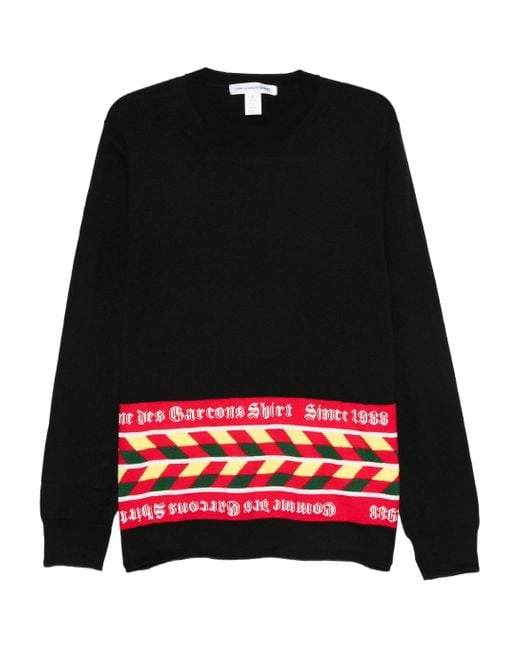 Comme des Garçons Black Shirt Knitted