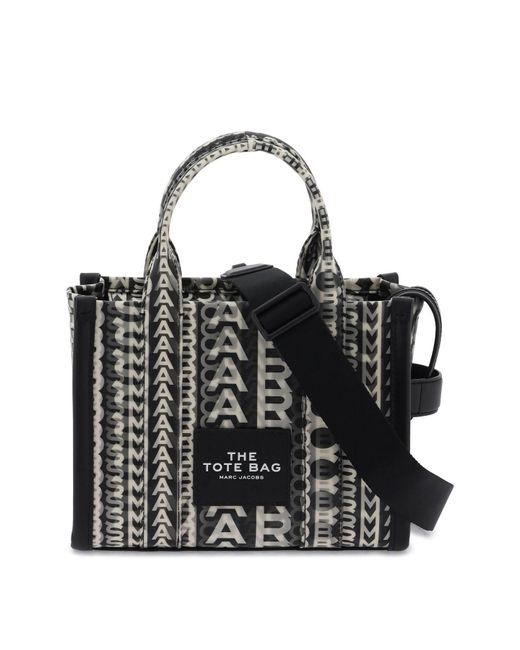 Marc Jacobs Black Die kleine Einkaufstasche mit linsenförmiger Wirkung