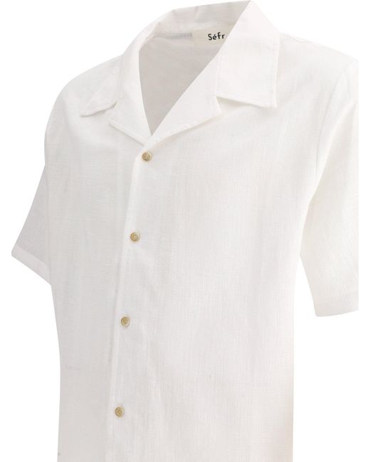 Shirt "Dalian" Séfr pour homme en coloris White