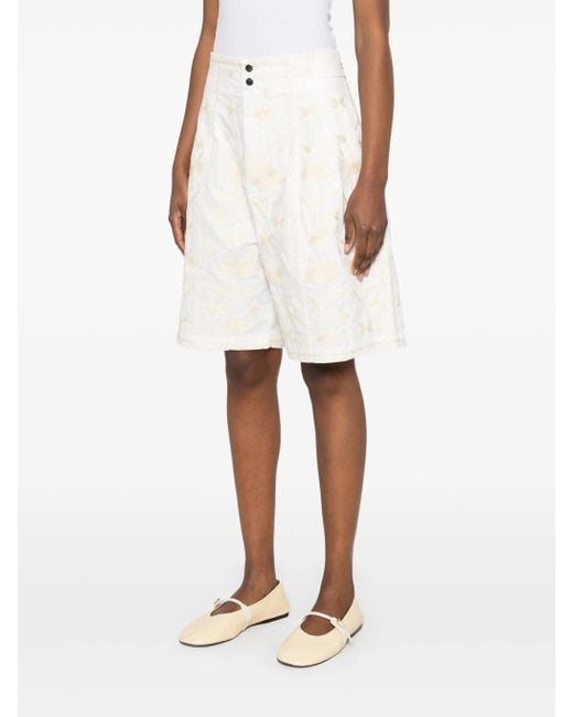 Antik Batik White Winna Short Clothing