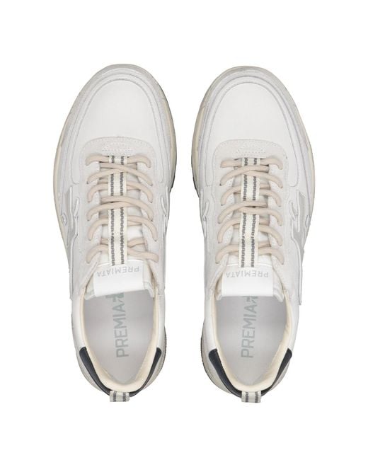 Premiata White Sneakers for men