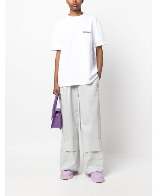 Jacquemus White The Los Angeles Address T-Shirt