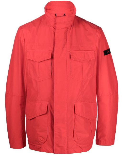 Peuterey Red Metal Blouson Jacket for men