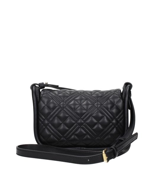 Love Moschino Black Crossbody Bags Polyurethane