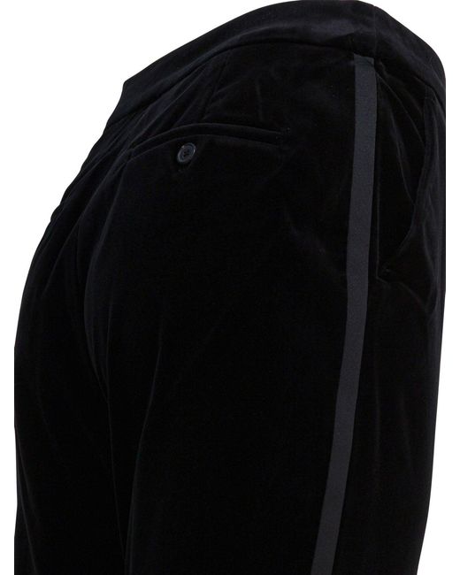Max Mara Fluwelen Broek in het Black