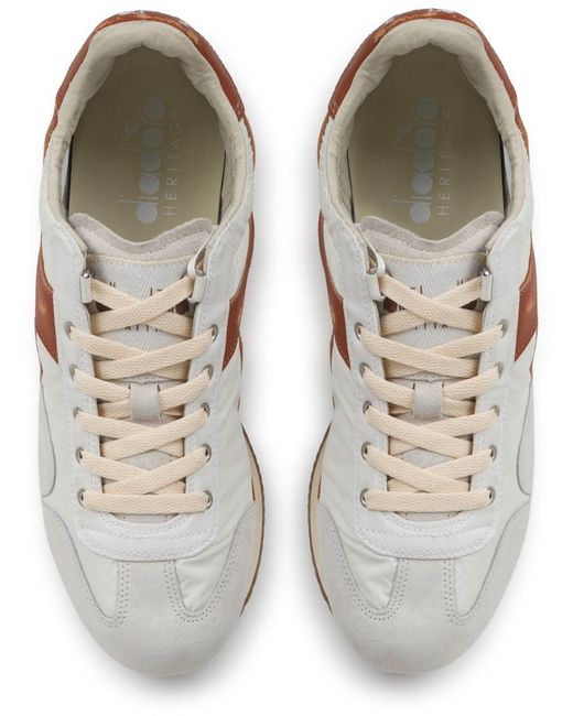 Diadora White Sneaker "Equipe Vela Sw"