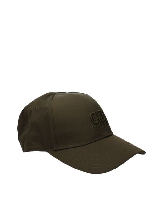 C P Company Green Caps Polyamide/Grass