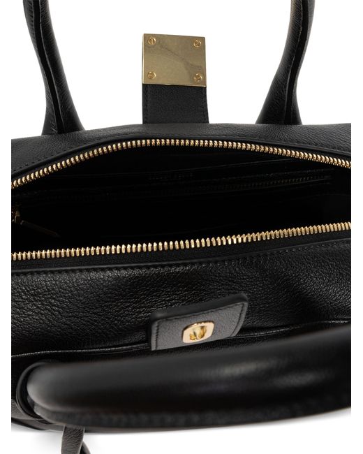 Golden Goose Deluxe Brand Black Vita Leather Handbag