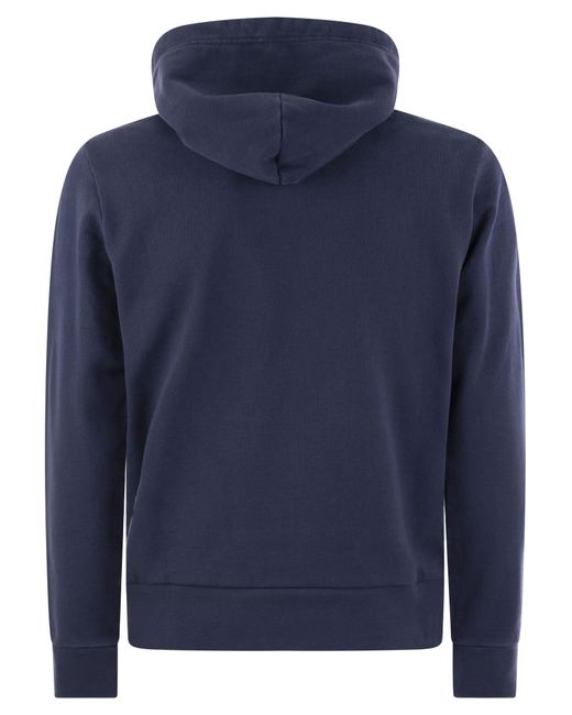 Polo Ralph Lauren Hooded Sweatshirt Rl in het Blue voor heren