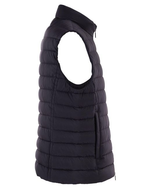 Moorer Blue Calaf S3 Goose Down Vest for men