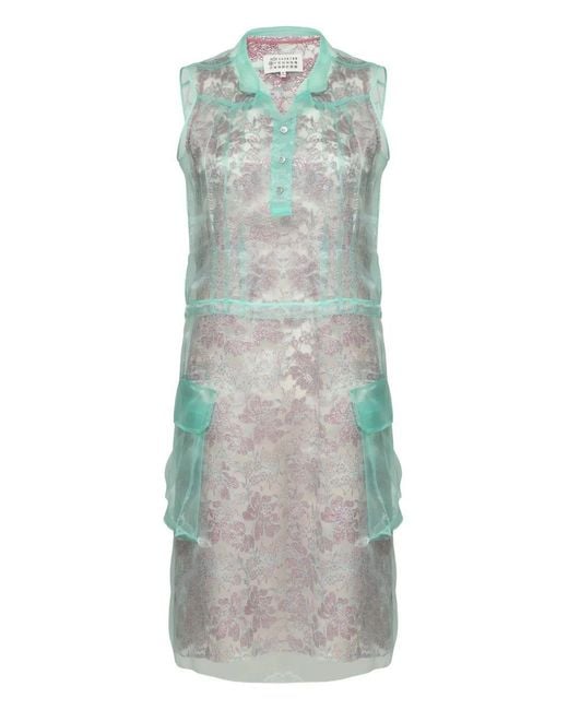 Maison Margiela White Midi Dress