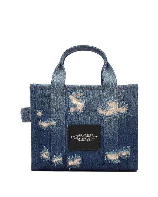 Marc Jacobs Blue Kleine The Rip And Repair Jeans-Tote Bag