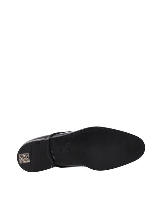 Dolce & Gabbana Black Dolce&Gabbana Derby Leather