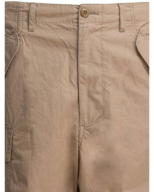 Beams Plus Natural Mil Shorts for men