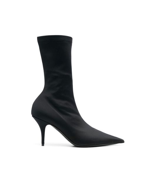 Balenciaga Black Heeled Boots