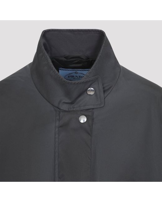 Prada Re Nylon Blouson in het Black