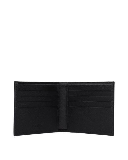 Prada Black Wallet Fabric