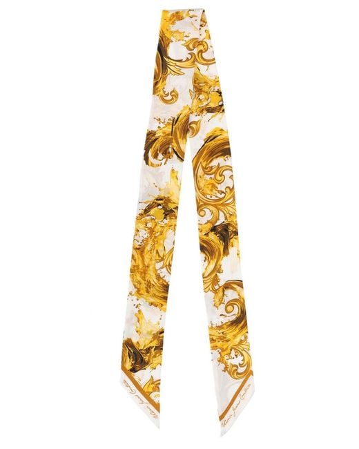 Versace Jeans Couture Metallic Foulard