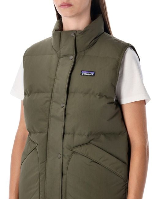 Patagonia Green Downdrift Recycled Down Vest