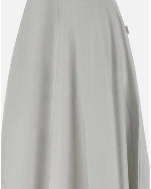 Remain Gray Maxi Skirt With Pockets